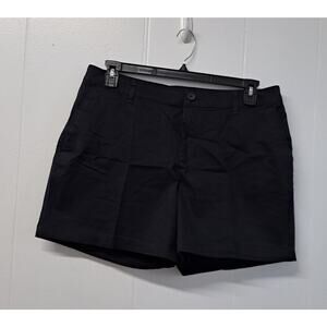 Amazon Essentials‎ Women's 5 In Inseam Chino Short Black Size 16